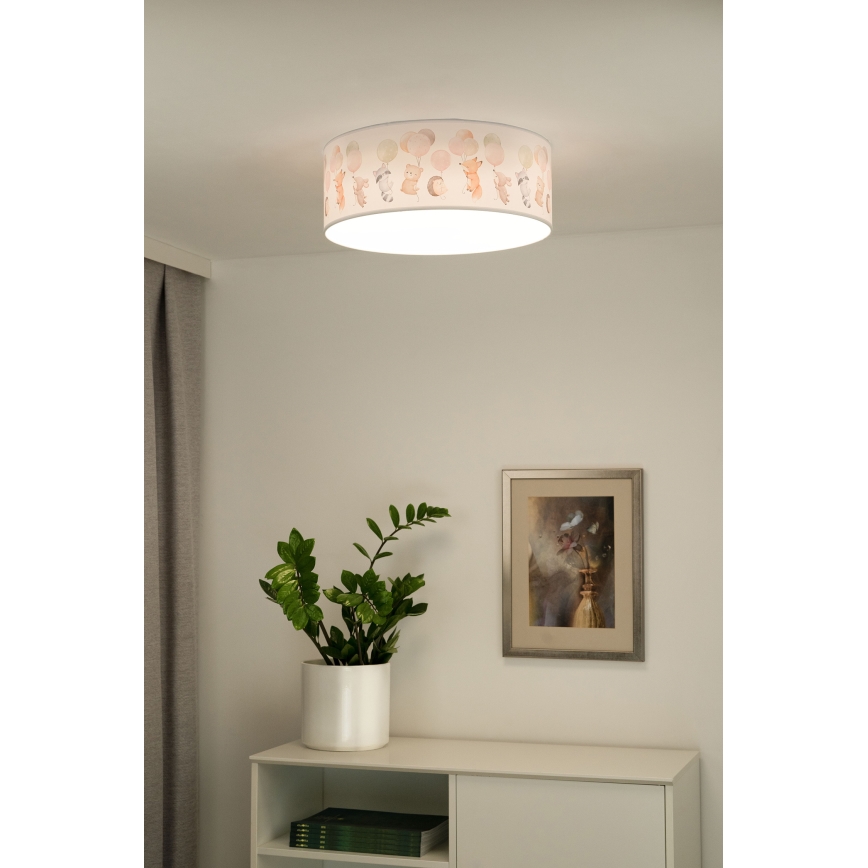 Duolla - Iluminação de teto LED para crianças CORTINA LED/26W/230V diâmetro 40 cm 4000K