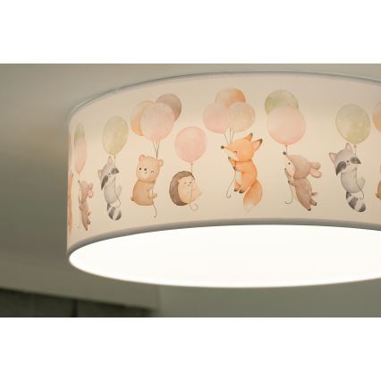 Duolla - Iluminação de teto LED para crianças CORTINA LED/26W/230V diâmetro 40 cm 4000K