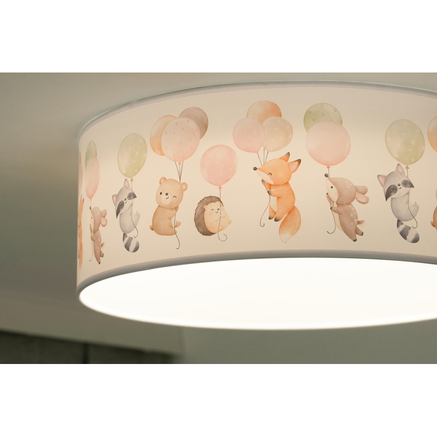 Duolla - Iluminação de teto LED para crianças CORTINA LED/26W/230V diâmetro 40 cm 4000K