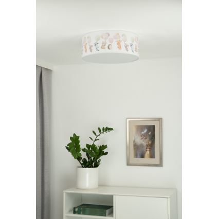 Duolla - Iluminação de teto LED para crianças CORTINA LED/26W/230V diâmetro 40 cm 4000K