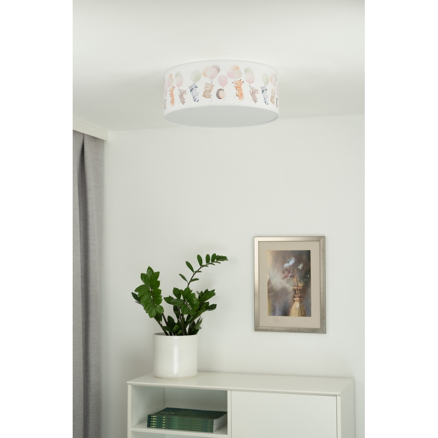 Duolla - Iluminação de teto LED para crianças CORTINA LED/26W/230V diâmetro 40 cm 4000K