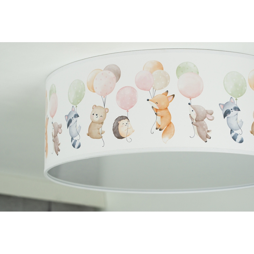 Duolla - Iluminação de teto LED para crianças CORTINA LED/26W/230V diâmetro 40 cm 4000K