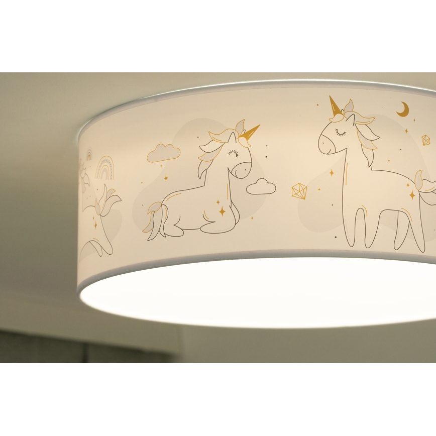 Duolla - Iluminação de teto LED para crianças CORTINA LED/26W/230V diâmetro 40 cm 4000K