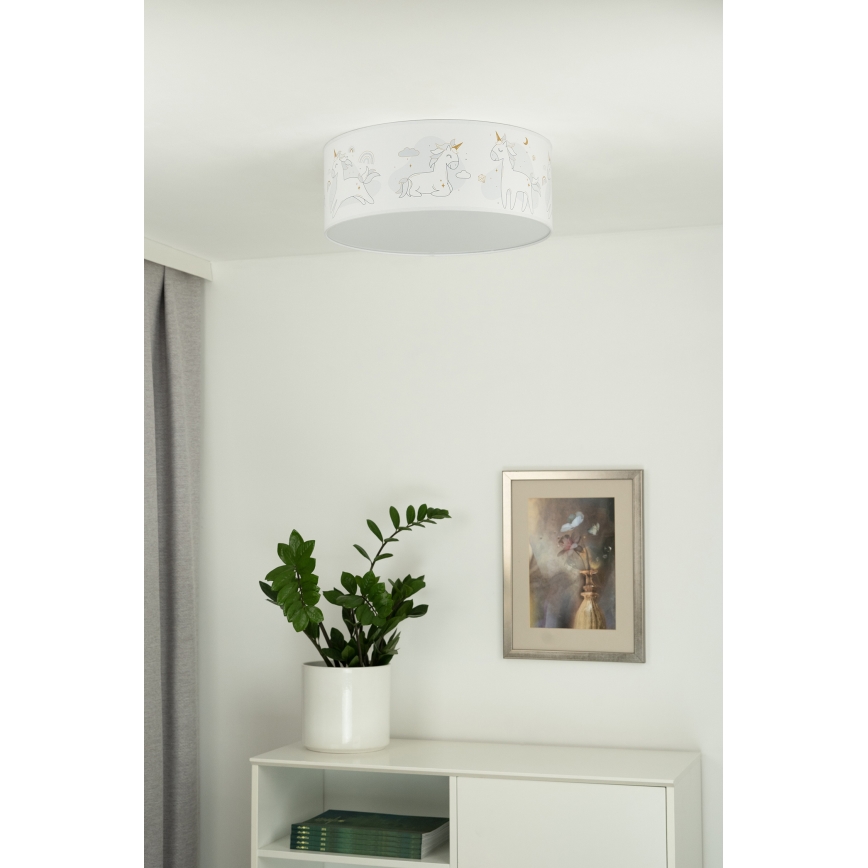 Duolla - Iluminação de teto LED para crianças CORTINA LED/26W/230V diâmetro 40 cm 4000K