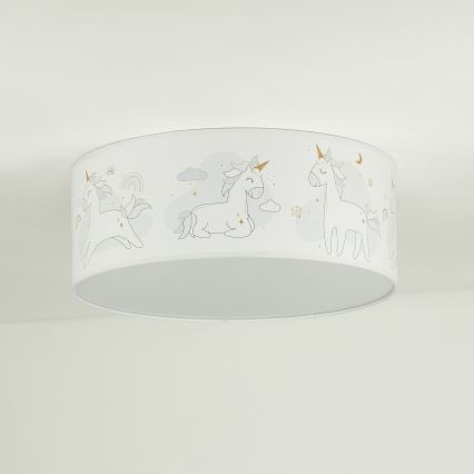 Duolla - Iluminação de teto LED para crianças CORTINA LED/26W/230V diâmetro 40 cm 4000K