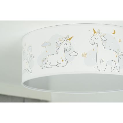 Duolla - Iluminação de teto LED para crianças CORTINA LED/26W/230V diâmetro 40 cm 4000K