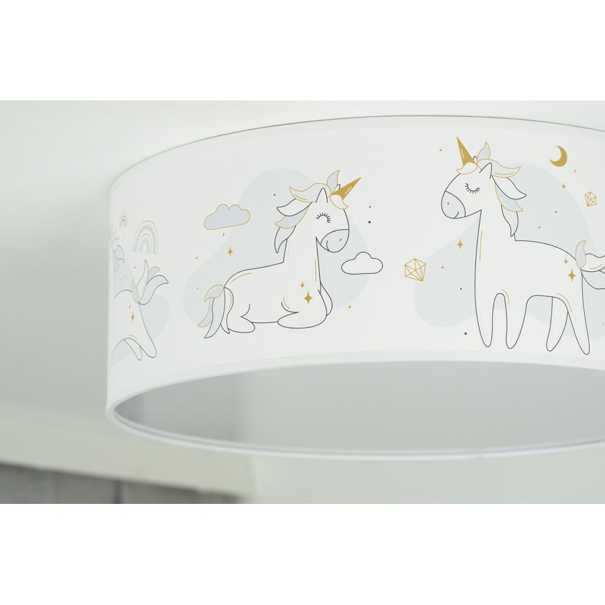 Duolla - Iluminação de teto LED para crianças CORTINA LED/26W/230V diâmetro 40 cm 4000K