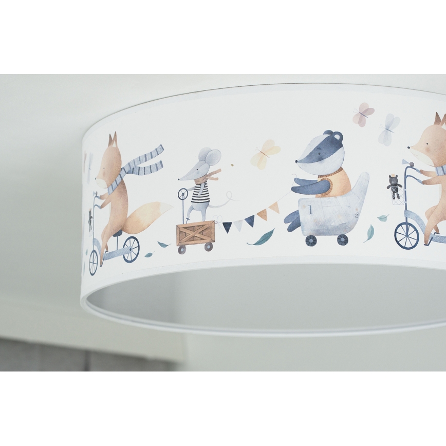 Duolla - Iluminação de teto LED para crianças CORTINA LED/26W/230V diâmetro 40 cm 4000K