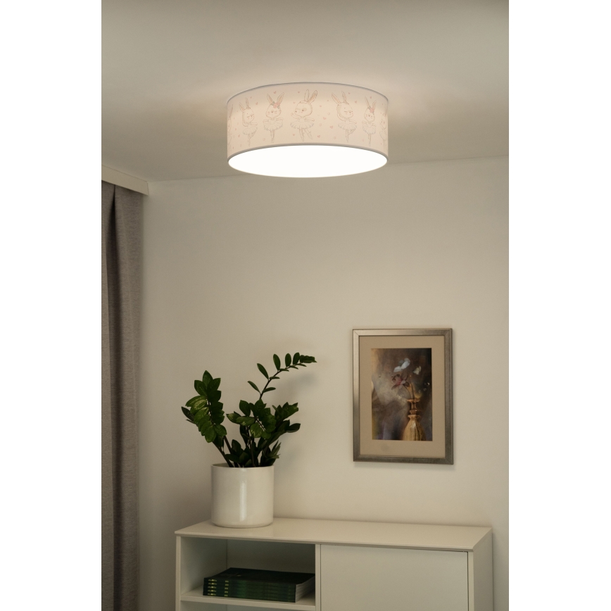 Duolla - Iluminação de teto LED para crianças CORTINA LED/26W/230V diâmetro 40 cm 4000K