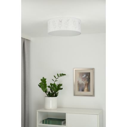 Duolla - Iluminação de teto LED para crianças CORTINA LED/26W/230V diâmetro 40 cm 4000K