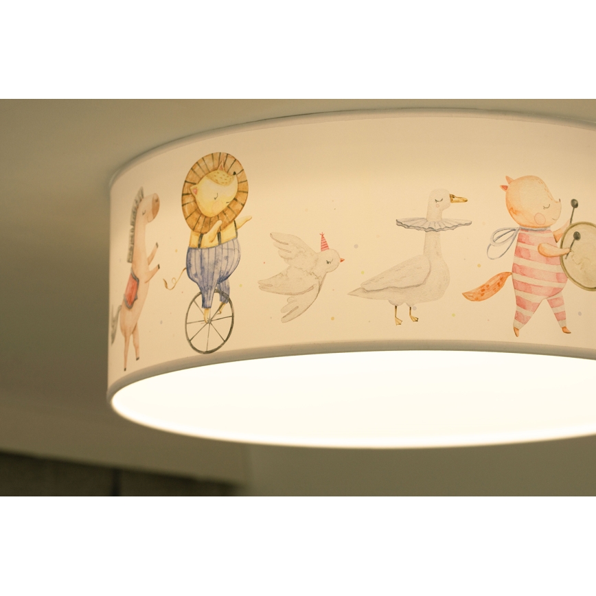 Duolla - Iluminação de teto LED para crianças CORTINA LED/26W/230V diâmetro 40 cm 4000K
