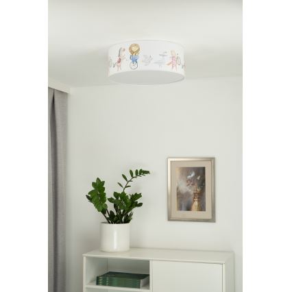 Duolla - Iluminação de teto LED para crianças CORTINA LED/26W/230V diâmetro 40 cm 4000K
