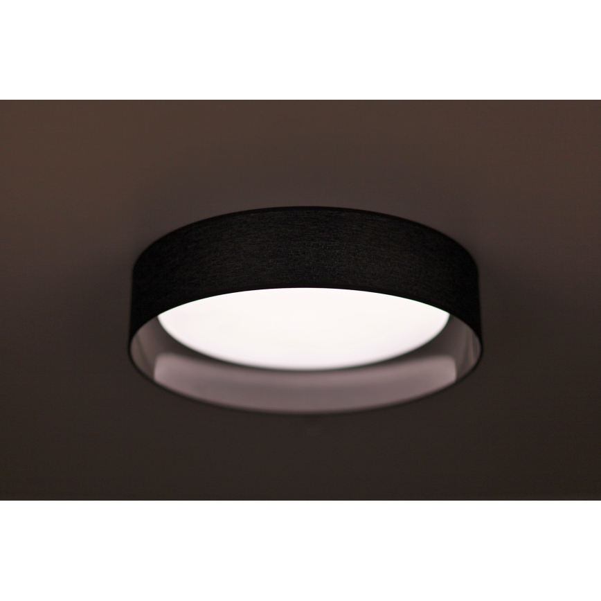 Duolla - Iluminação de teto LED ROLLER LED/24W/230V diâmetro 45 cm antracite