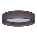 Duolla - Iluminação de teto LED ROLLER LED/24W/230V diâmetro 45 cm antracite