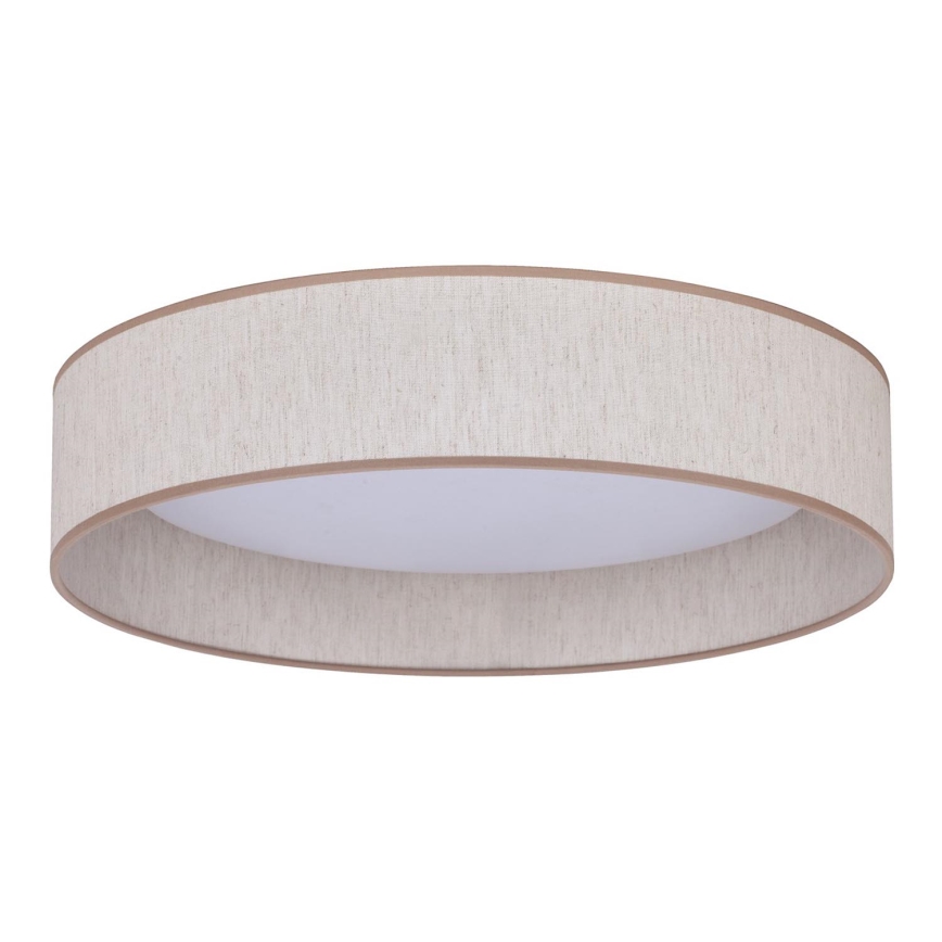 Duolla - Iluminação de teto LED ROLLER LED/24W/230V diâmetro 45 cm bege
