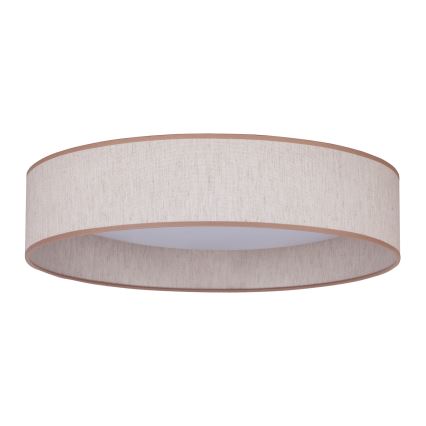 Duolla - Iluminação de teto LED ROLLER LED/24W/230V diâmetro 45 cm bege