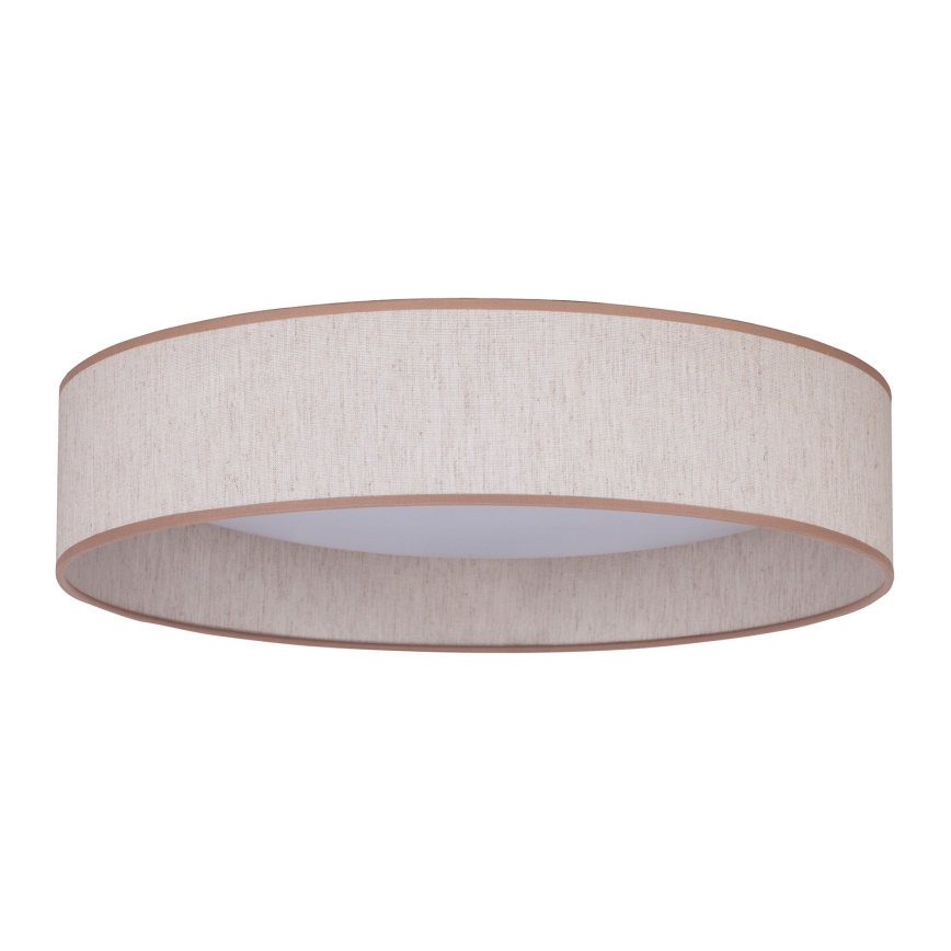 Duolla - Iluminação de teto LED ROLLER LED/24W/230V diâmetro 45 cm bege