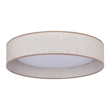 Duolla - Iluminação de teto LED ROLLER LED/24W/230V diâmetro 45 cm bege