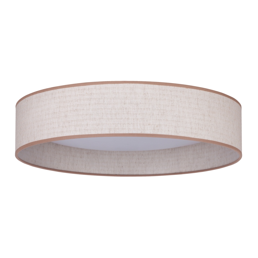 Duolla - Iluminação de teto LED ROLLER LED/24W/230V diâmetro 45 cm bege