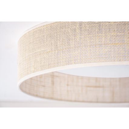 Duolla - Iluminação de teto LED ROLLER LED/24W/230V diâmetro 45 cm bege