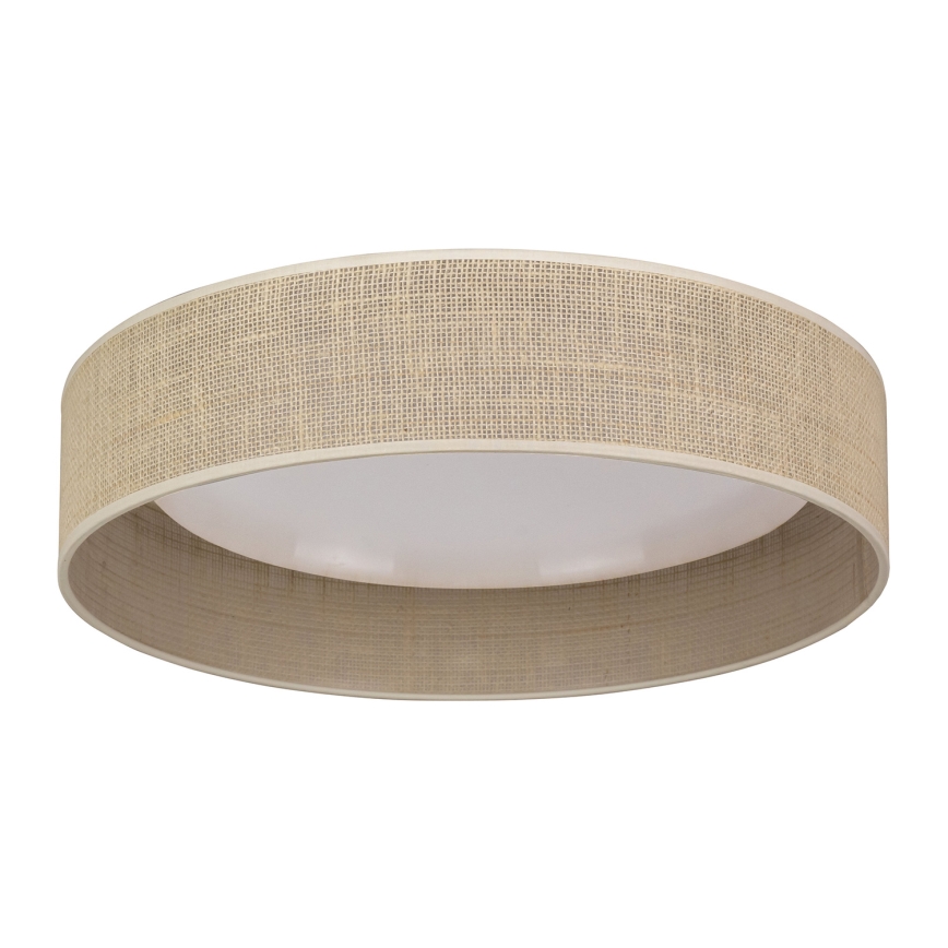 Duolla - Iluminação de teto LED ROLLER LED/24W/230V diâmetro 45 cm bege