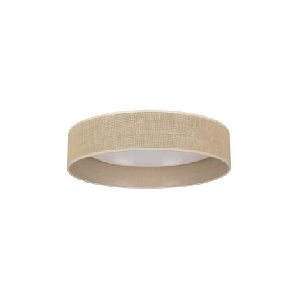 Duolla - Iluminação de teto LED ROLLER LED/24W/230V diâmetro 45 cm bege