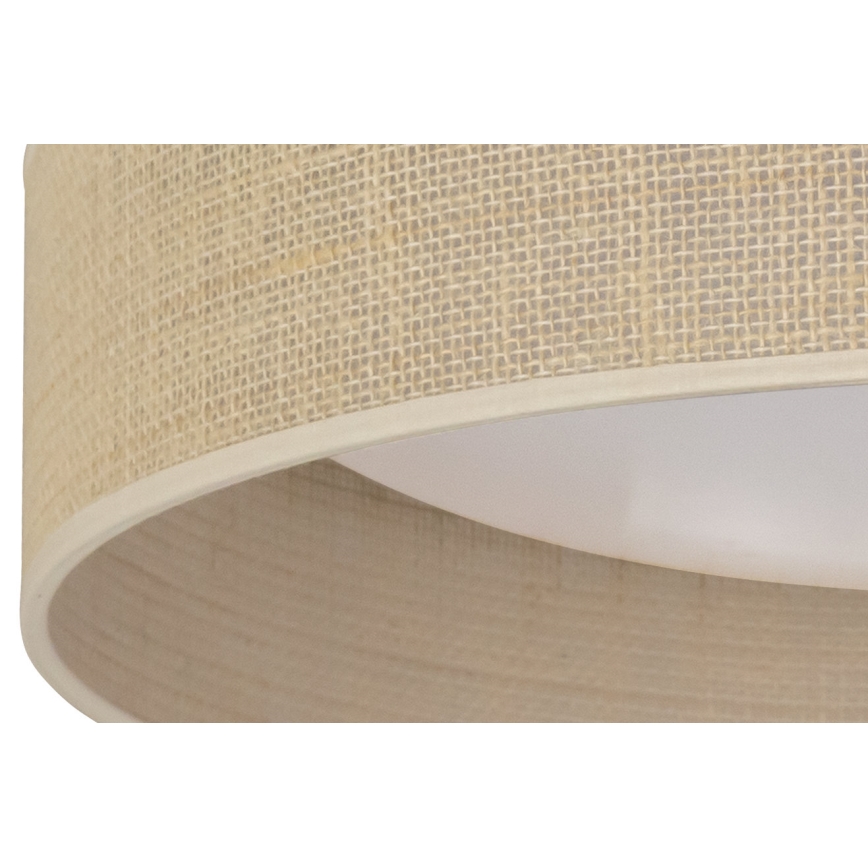 Duolla - Iluminação de teto LED ROLLER LED/24W/230V diâmetro 45 cm bege