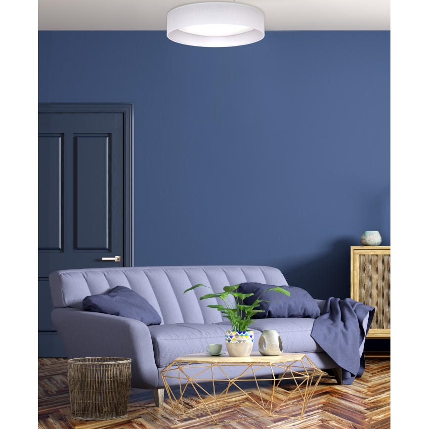 Duolla - Iluminação de teto LED ROLLER LED/24W/230V diâmetro 45 cm branco