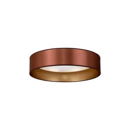 Duolla - Iluminação de teto LED ROLLER LED/24W/230V diâmetro 45 cm cobre/dourado