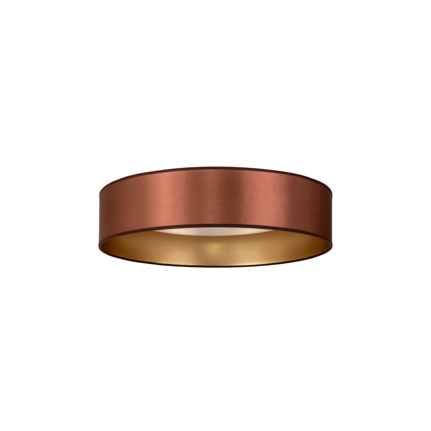 Duolla - Iluminação de teto LED ROLLER LED/24W/230V diâmetro 45 cm cobre/dourado