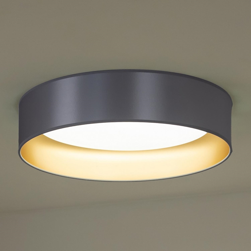 Duolla - Iluminação de teto LED ROLLER LED/24W/230V diâmetro 45 cm prateado/dourado