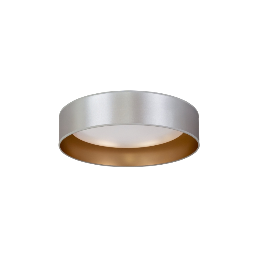 Duolla - Iluminação de teto LED ROLLER LED/24W/230V diâmetro 45 cm prateado/dourado