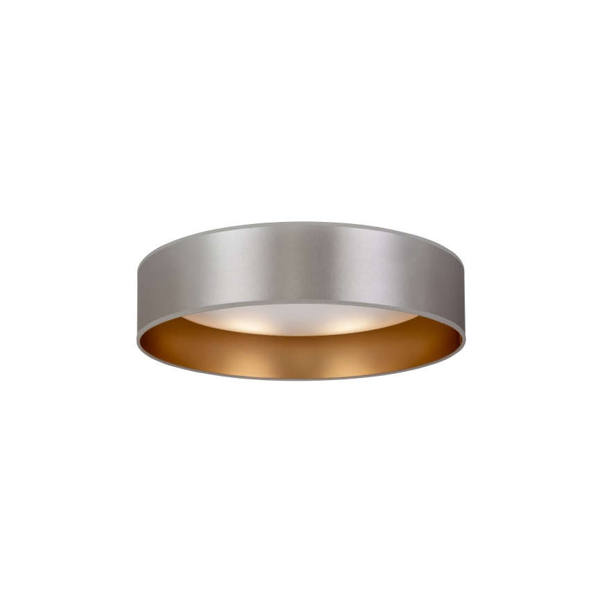 Duolla - Iluminação de teto LED ROLLER LED/24W/230V diâmetro 45 cm prateado/dourado