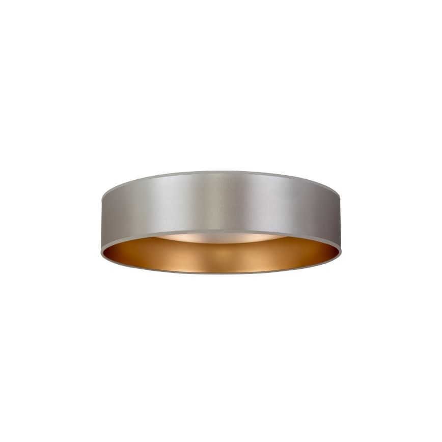 Duolla - Iluminação de teto LED ROLLER LED/24W/230V diâmetro 45 cm prateado/dourado