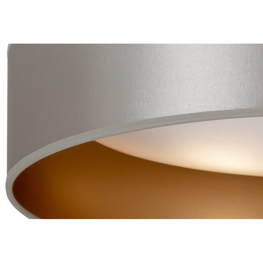 Duolla - Iluminação de teto LED ROLLER LED/24W/230V diâmetro 45 cm prateado/dourado