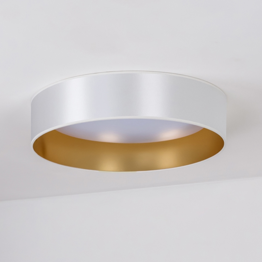 Duolla - Iluminação de teto LED ROLLER LED/24W/230V diâmetro 45 cm prateado/dourado