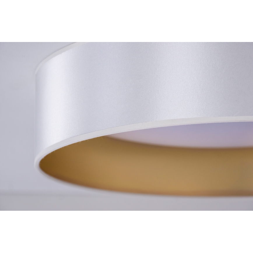 Duolla - Iluminação de teto LED ROLLER LED/24W/230V diâmetro 45 cm prateado/dourado
