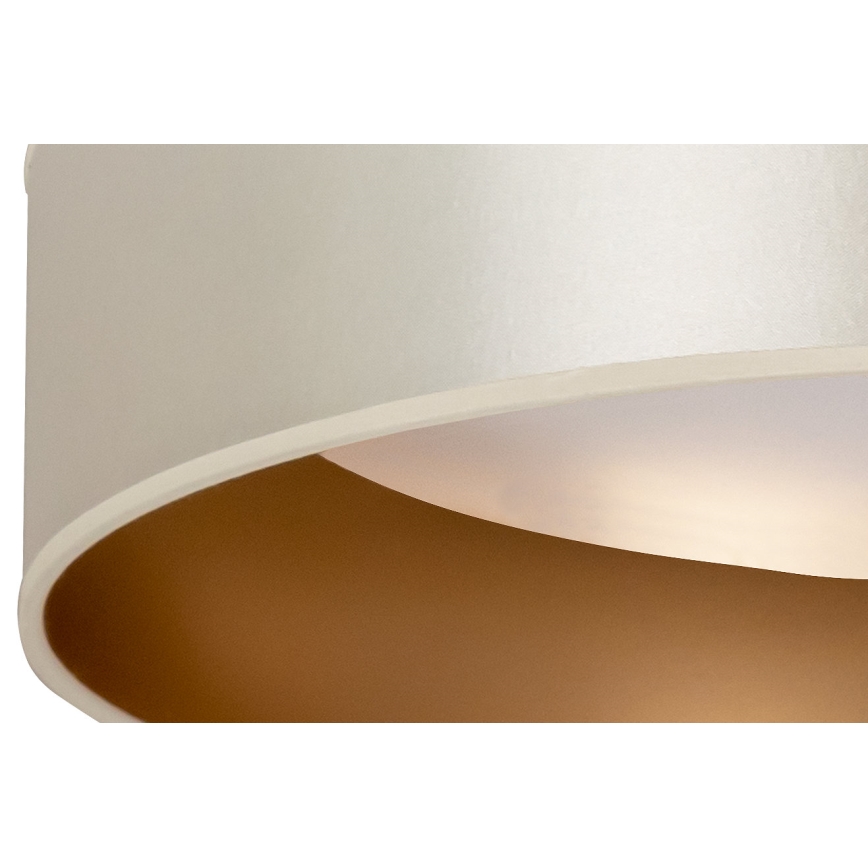 Duolla - Iluminação de teto LED ROLLER LED/24W/230V diâmetro 45 cm prateado/dourado