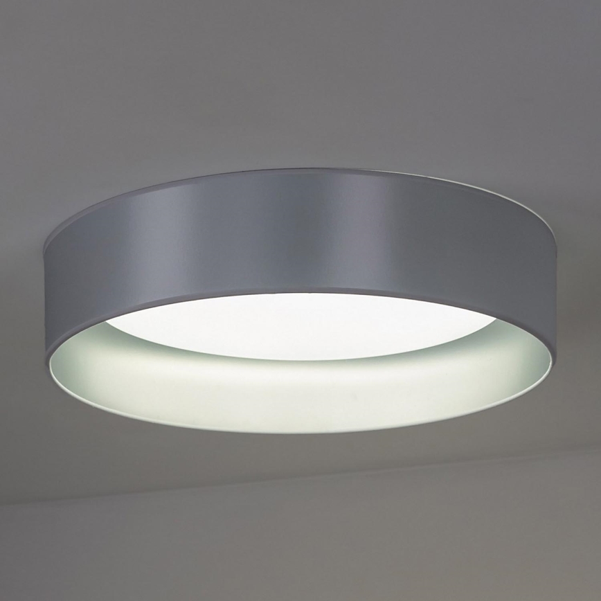 Duolla - Iluminação de teto LED ROLLER LED/24W/230V diâmetro 45 cm prateado