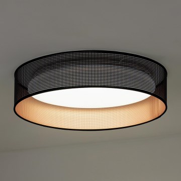Duolla - Iluminação de teto LED ROLLER LED/24W/230V diâmetro 45 cm preto/cobre