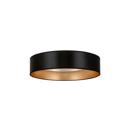 Duolla - Iluminação de teto LED ROLLER LED/24W/230V diâmetro 45 cm preto/dourado