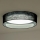 Duolla - Iluminação de teto LED ROLLER LED/24W/230V diâmetro 45 cm preto