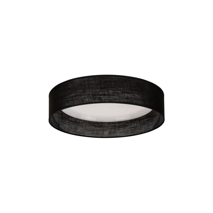 Duolla - Iluminação de teto LED ROLLER LED/24W/230V diâmetro 45 cm preto