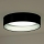 Duolla - Iluminação de teto LED ROLLER LED/24W/230V diâmetro 45 cm preto/prateado