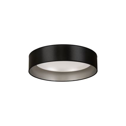 Duolla - Iluminação de teto LED ROLLER LED/24W/230V diâmetro 45 cm preto/prateado