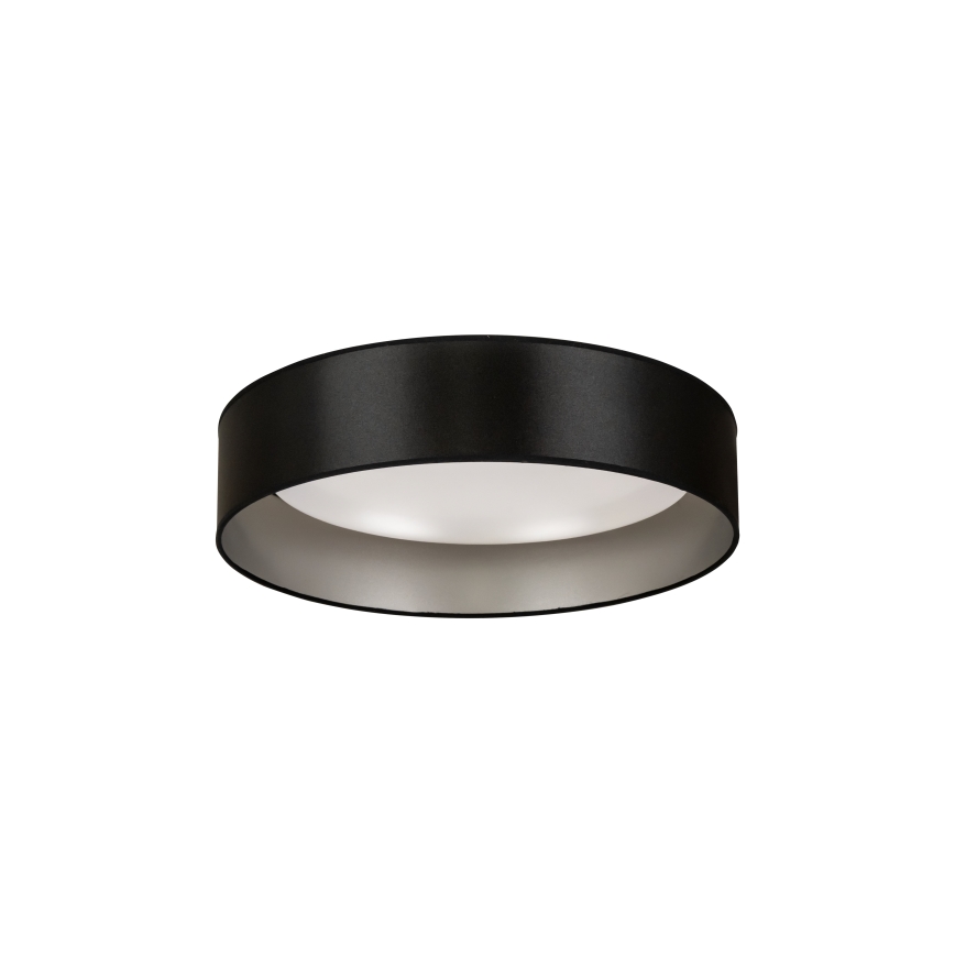 Duolla - Iluminação de teto LED ROLLER LED/24W/230V diâmetro 45 cm preto/prateado