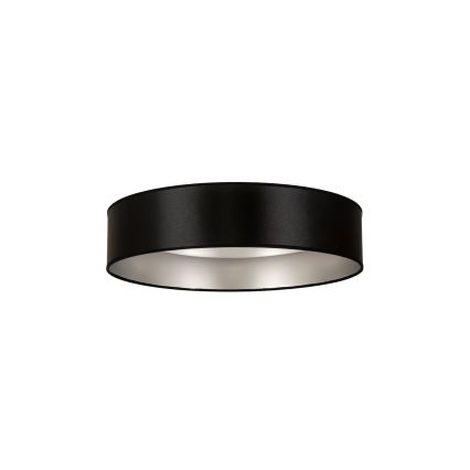 Duolla - Iluminação de teto LED ROLLER LED/24W/230V diâmetro 45 cm preto/prateado