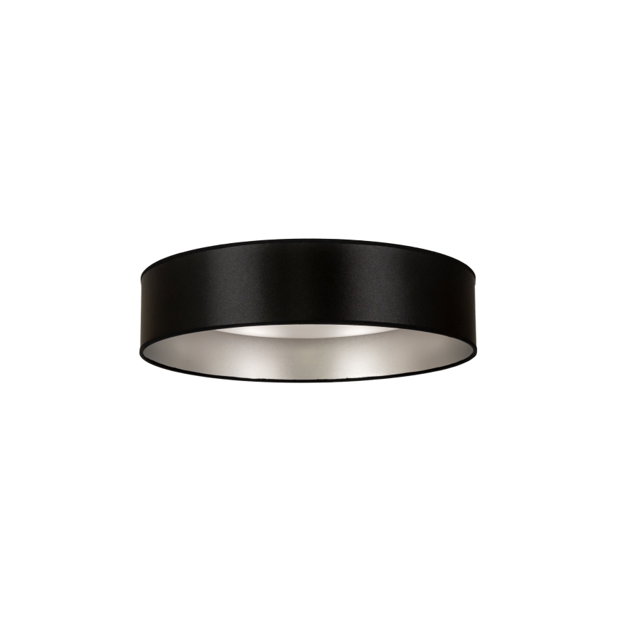 Duolla - Iluminação de teto LED ROLLER LED/24W/230V diâmetro 45 cm preto/prateado