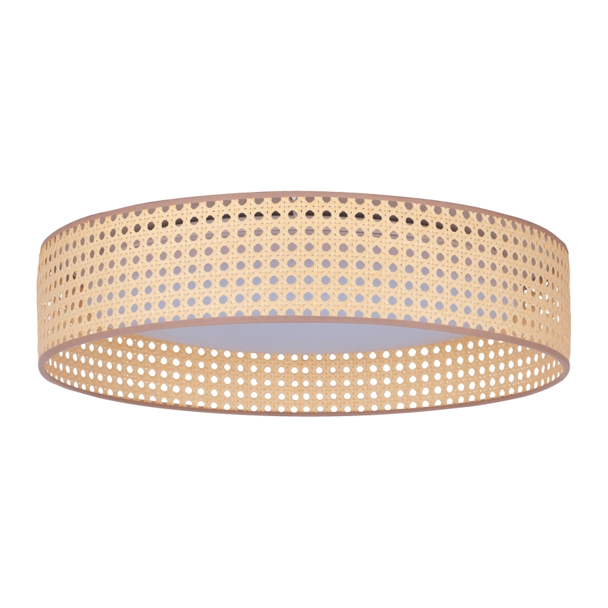 Duolla - Iluminação de teto LED ROLLER LED/24W/230V diâmetro 45 cm vime