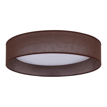 Duolla - Iluminação de teto LED ROLLER LED/24W/230V escuro diâmetro 45 cm castanho
